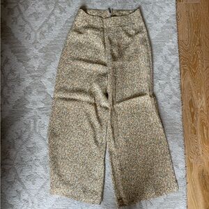 Planet Blue Floral Wide-Leg Pants